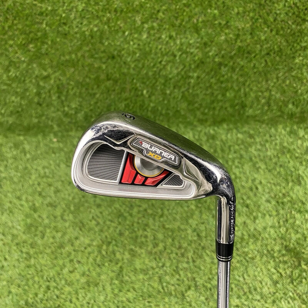 TaylorMade Burner XD Demo 6 Iron ⛳️ REAX Superfast Steel 90g Regular Flex RH
