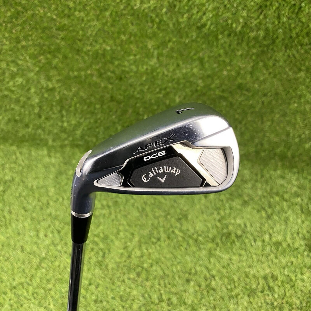 Callaway APEX DCB 7 Iron Demo STD ⛳️ Elevate MPH Regular Flex Steel Shaft LH