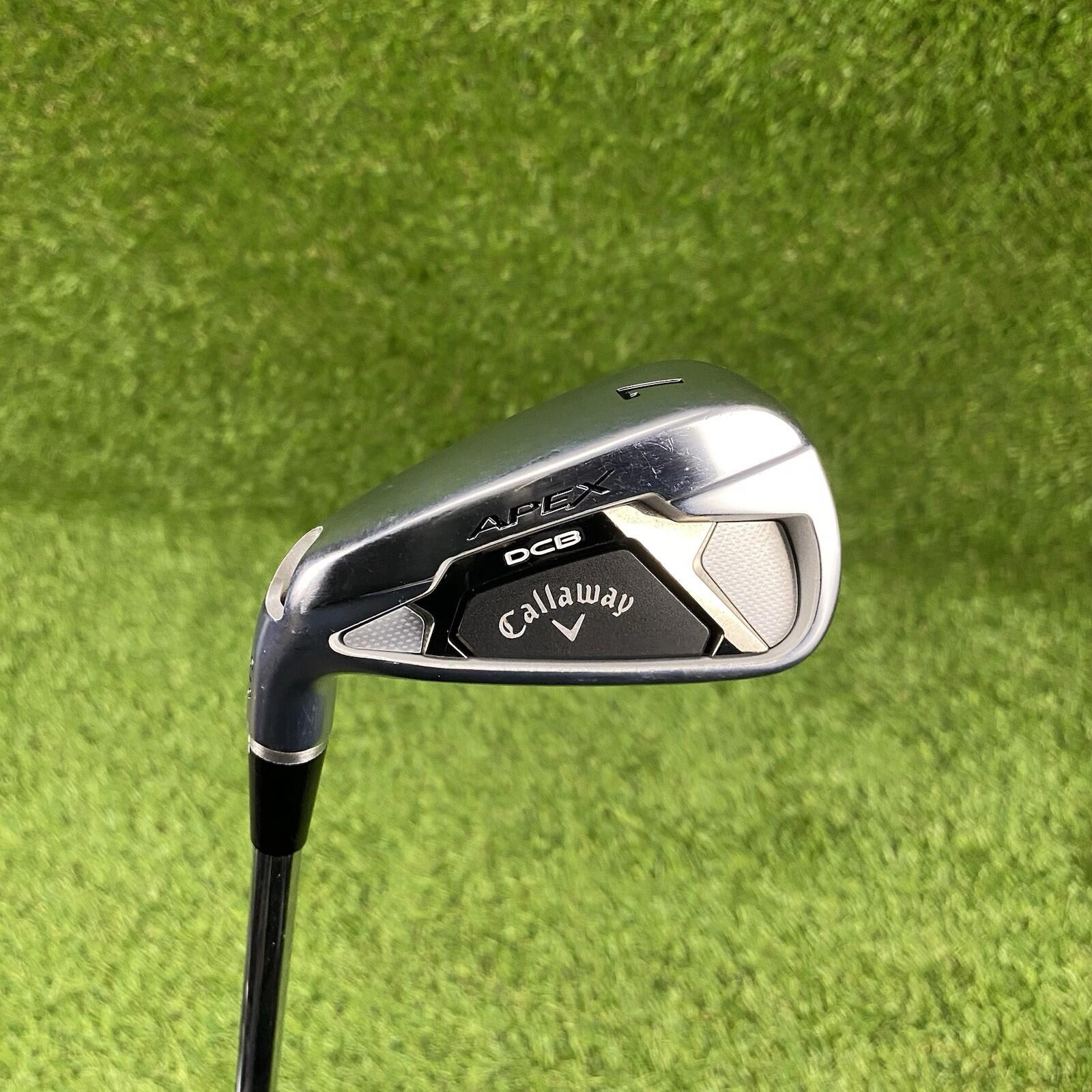 Callaway APEX DCB 7 Iron Demo STD ⛳️ Elevate MPH Regular Flex Steel Shaft LH