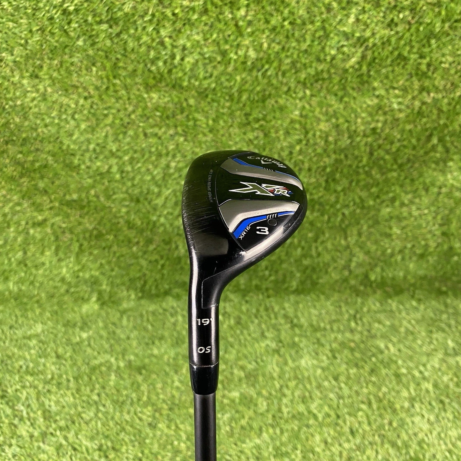 Left Handed Callaway XR OS XR16 3 Hybrid 19° ⛳️ Fubuki AT55x5ct Regular Flex LH