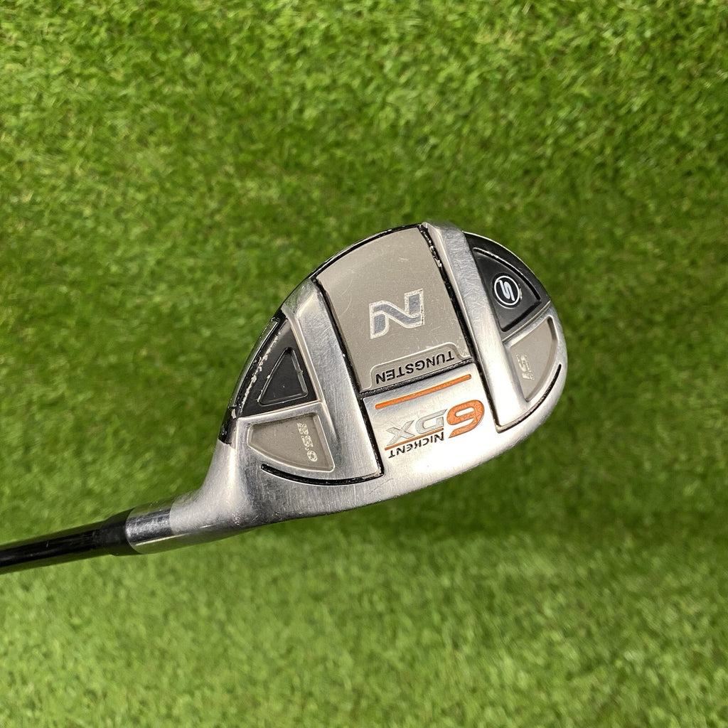 Nickent 6DX Tungsten 5 Hybrid 25° ⛳️ Aldila VooDoo VS Hybrid-S85 Stiff Flex RH