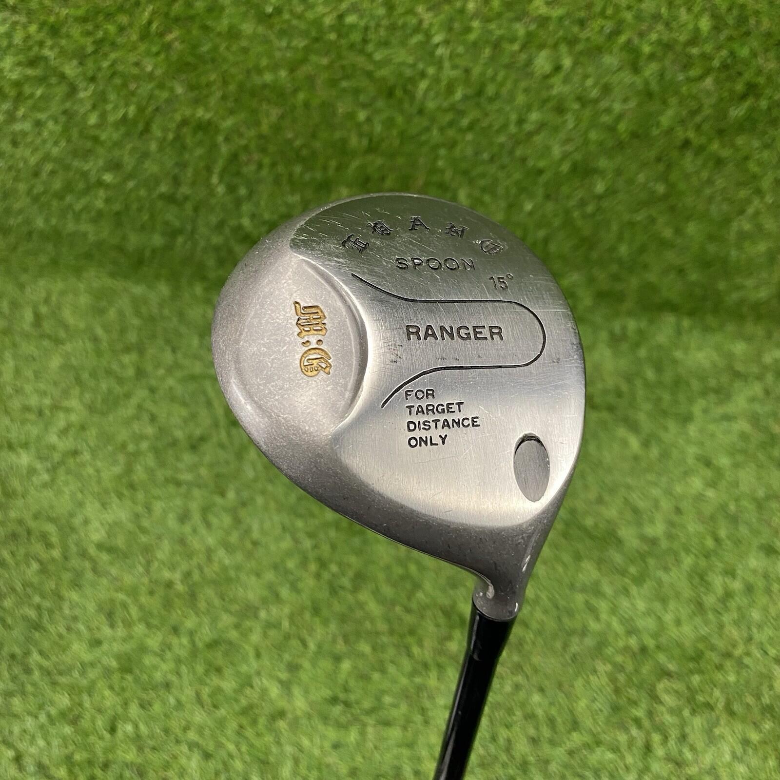 Ranger Spoon Fairway 3 Wood 15° Carbon Face ⛳️ Competitive Edge Stiff Flex RH