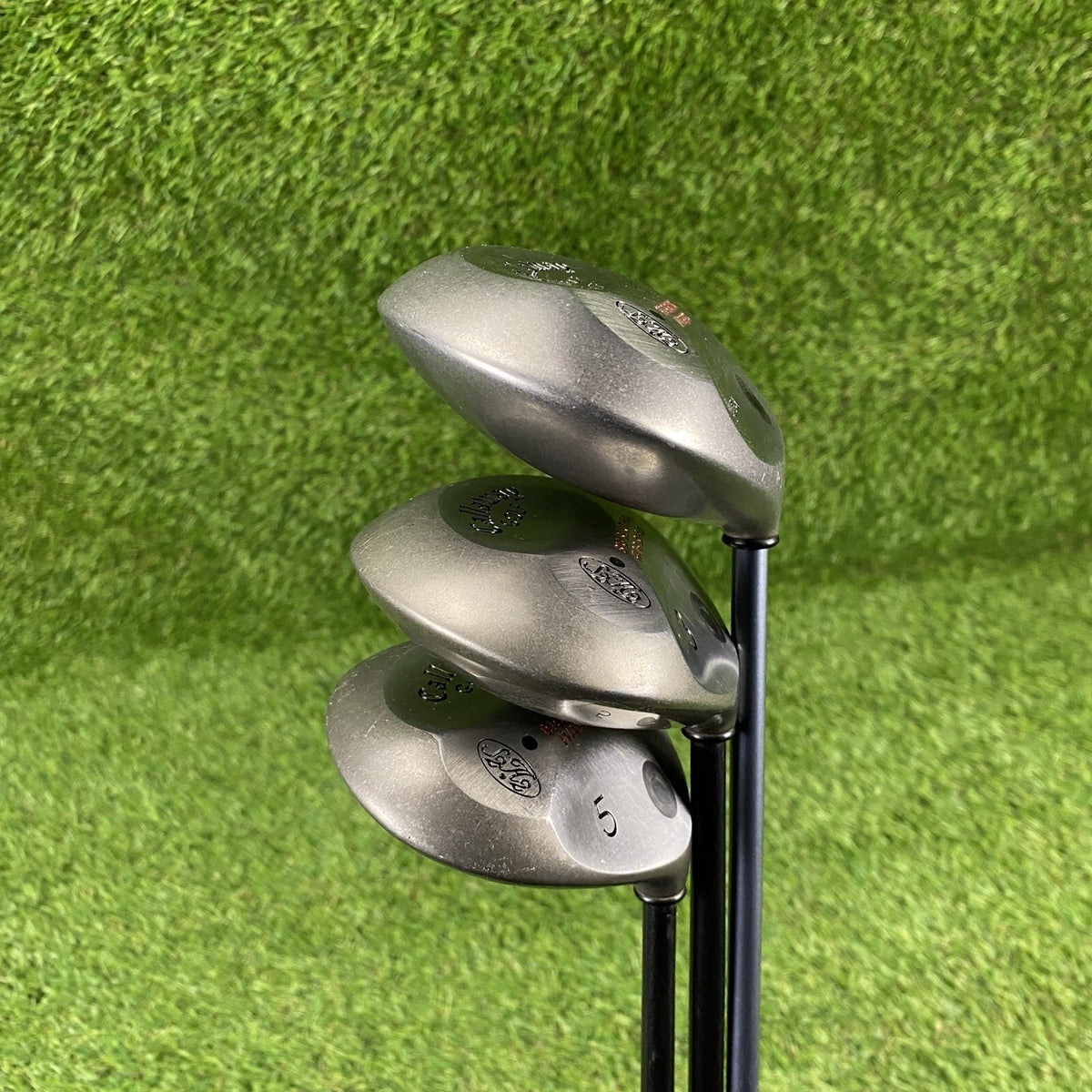 Callaway Big Bertha War Bird 10° Driver With 3 & 5-Wood Set ⛳️ RCH Firm Flex RH