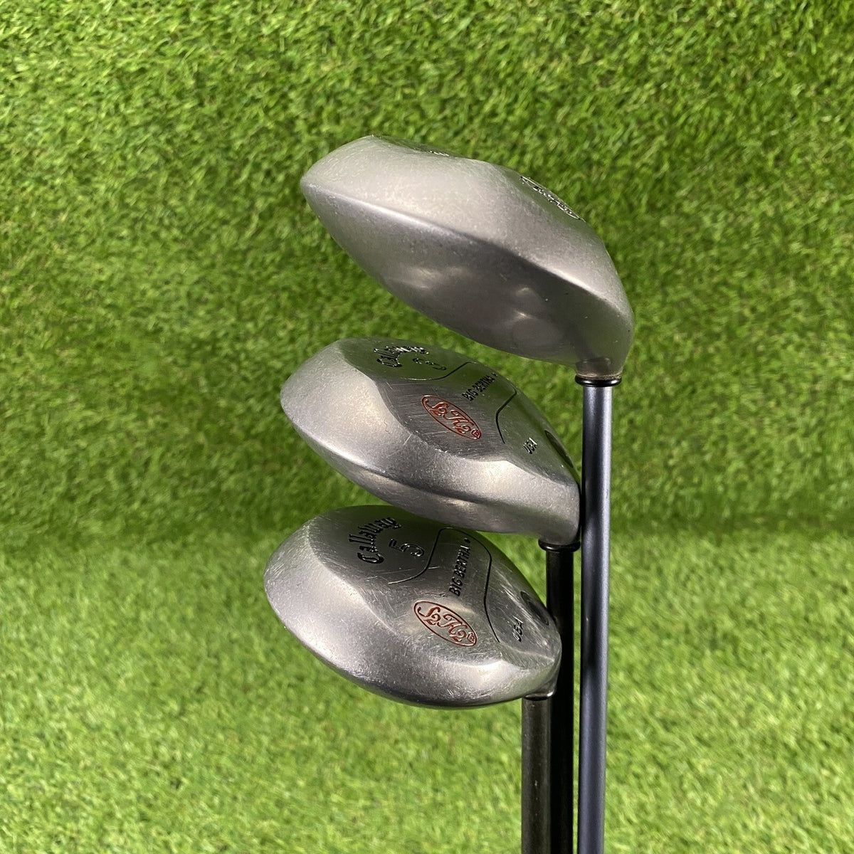 Callaway Big Bertha War Bird 9° Driver, S2H2 3 & 5-Wood Set ⛳️ RCH Firm Flex RH