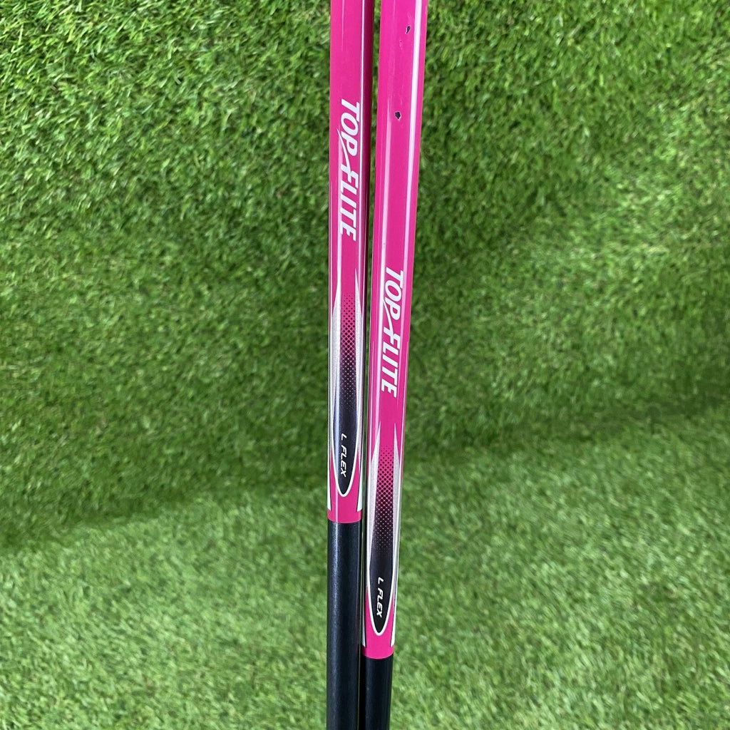 Top Flite Pink XL Titanium Composite Driver And 3 Wood ⛳️ Ladies Flex Shaft RH