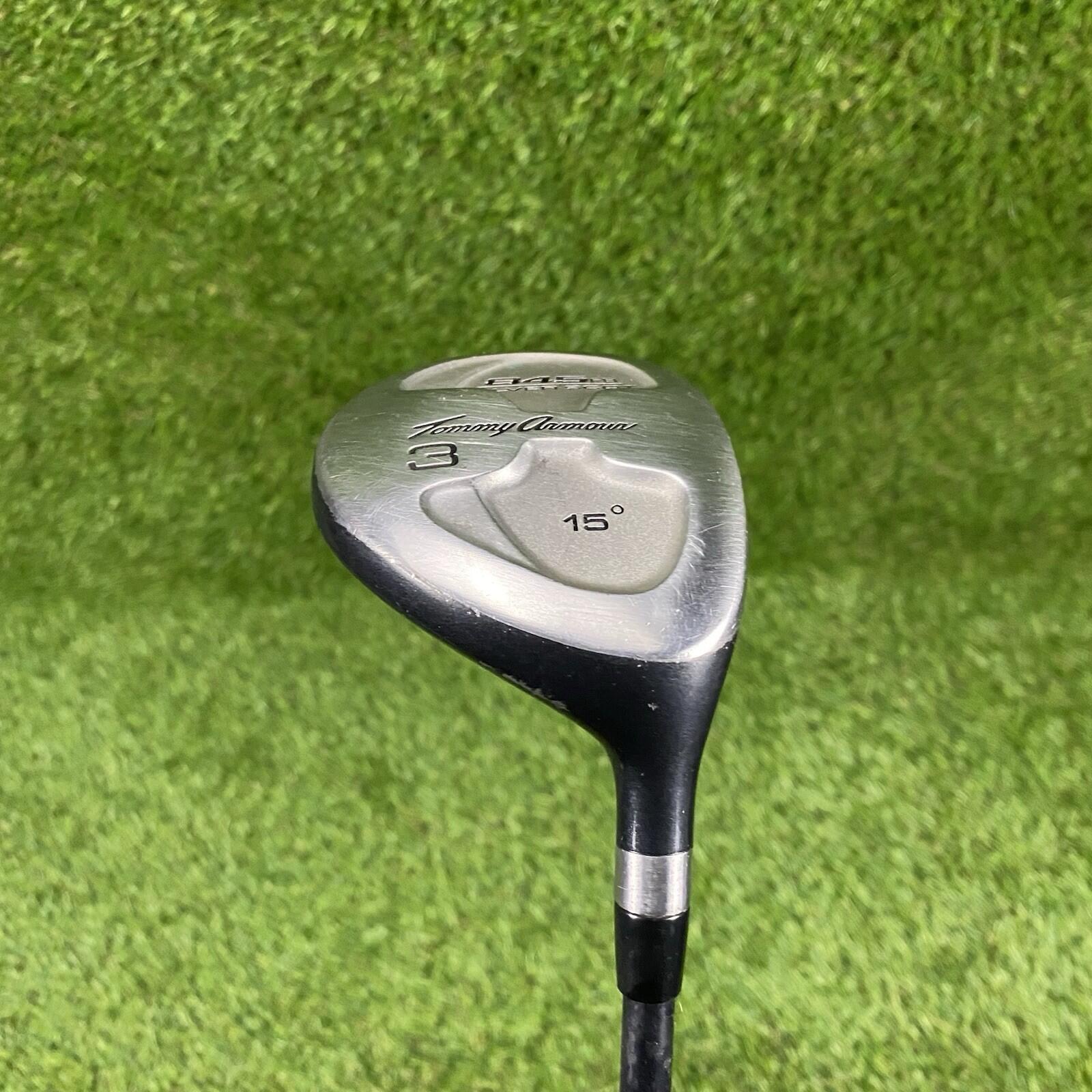 Tommy Armour F8 Silver Scot Fairway 3 Wood 15° ⛳️ Stiff Flex Graphite Shaft RH