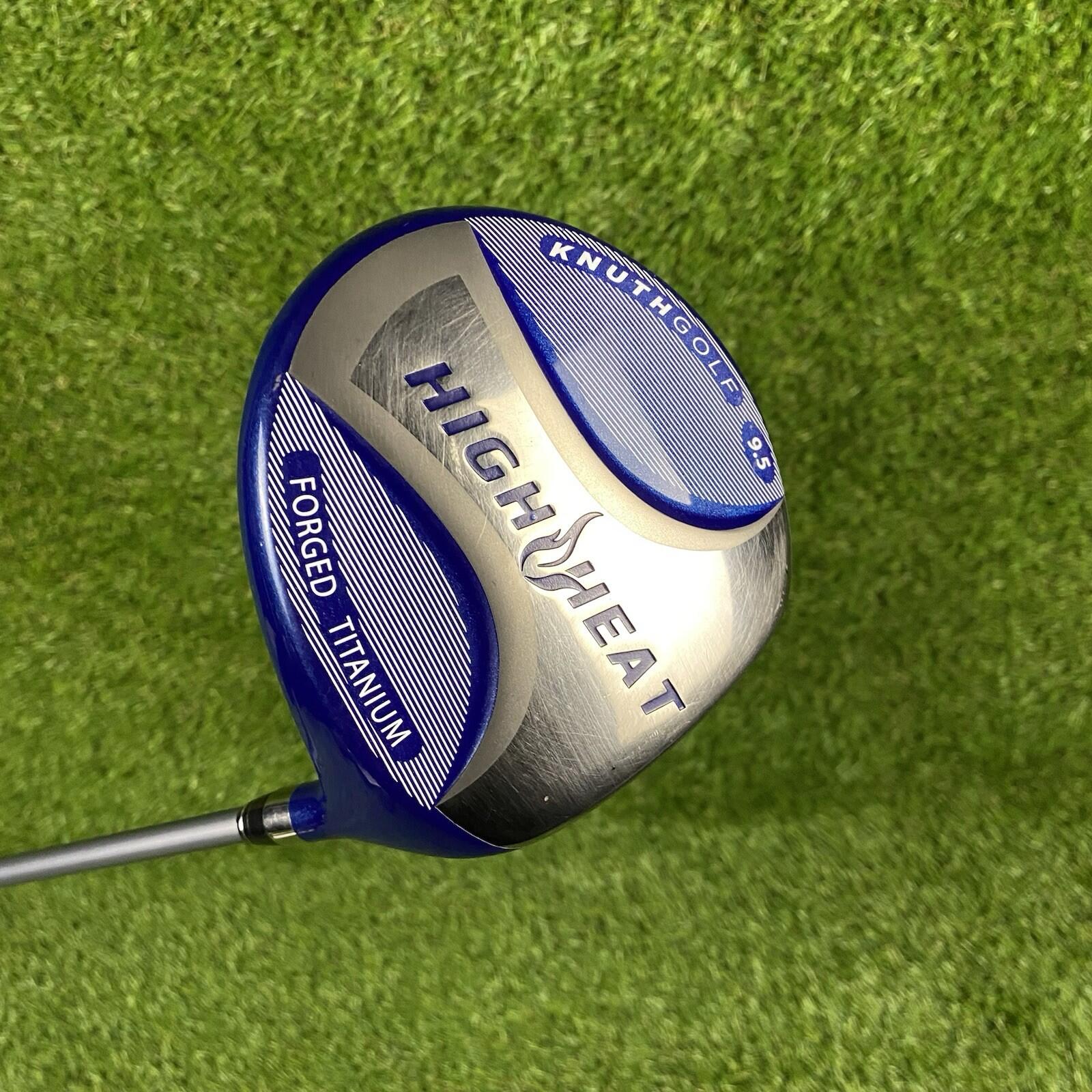 KNUTH Golf High Heat 9.5° Forged Titanium Driver ⛳️ Fujikura Pro 63g S-Flex RH