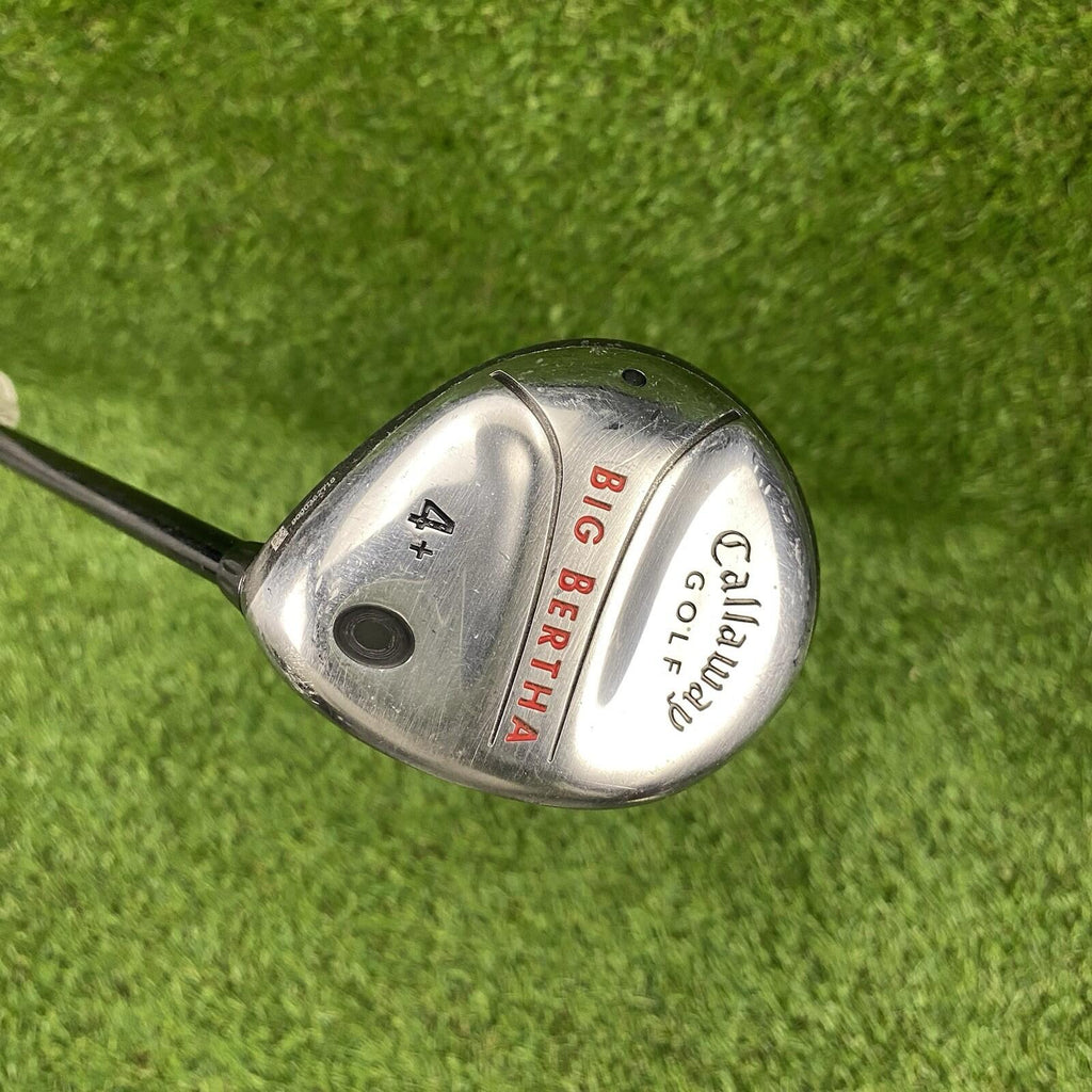 Callaway Big Bertha Fairway 4 Plus Wood ⛳️ RCH 75w Regular Flex Shaft RH