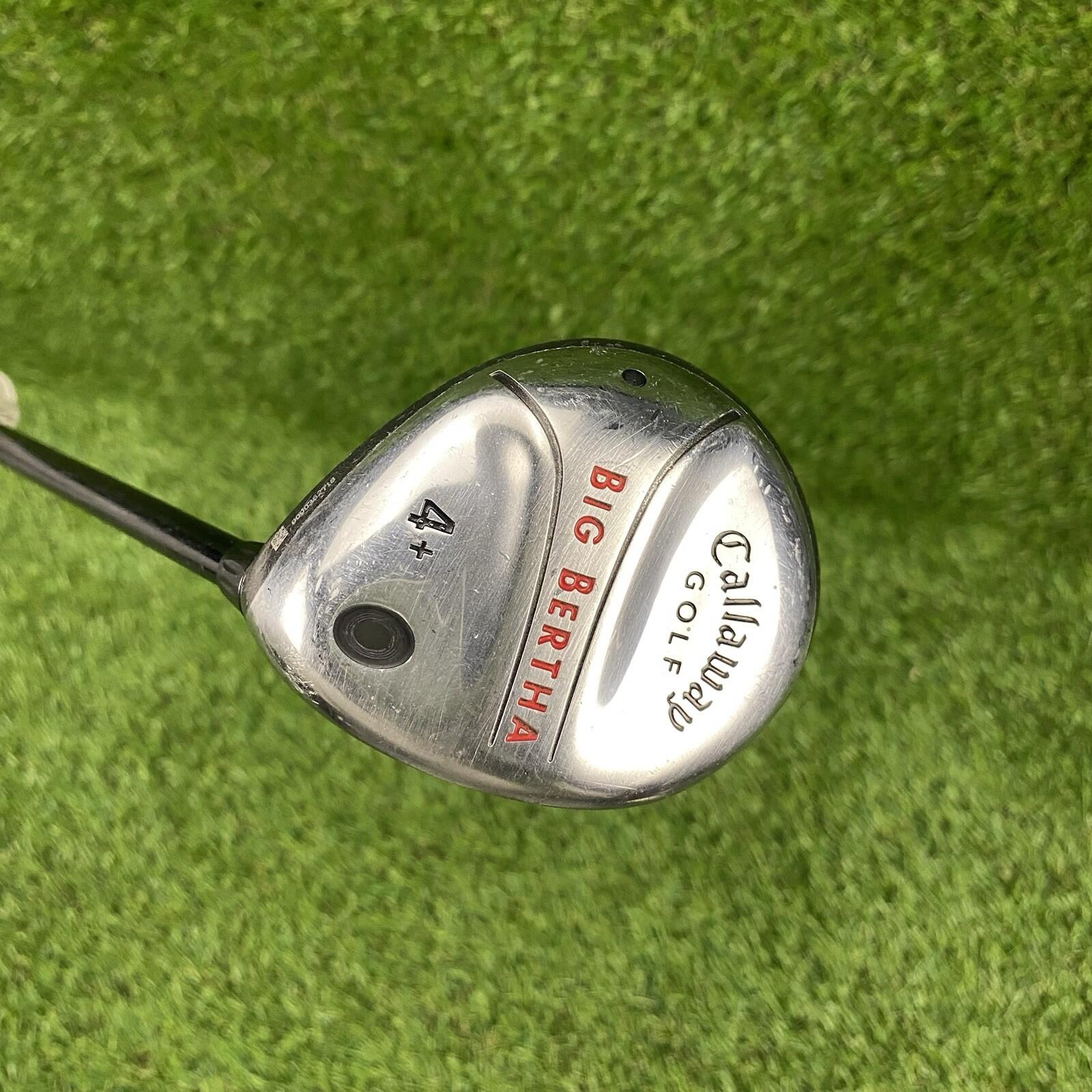 Callaway Big Bertha Fairway 4 Plus Wood ⛳️ RCH 75w Regular Flex Shaft RH