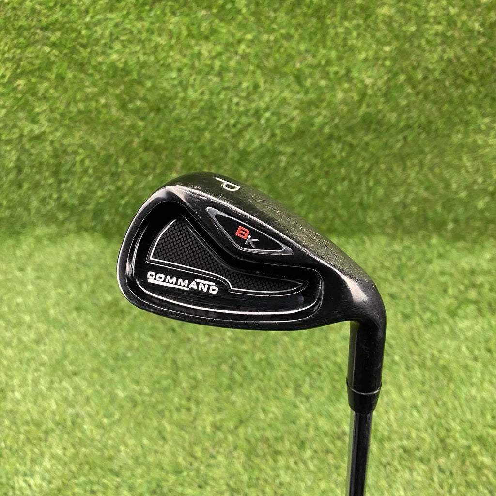 Pinemeadow Command BK Black Pitching Wedge ⛳️ Stiff Flex Steel Shaft RH