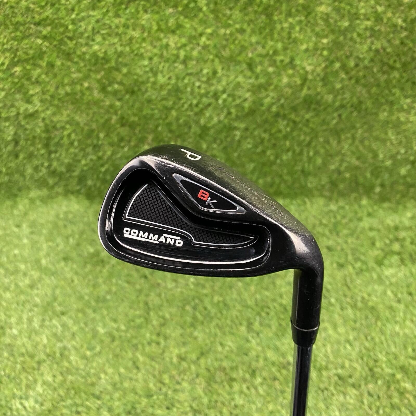 Pinemeadow Command BK Black Pitching Wedge ⛳️ Stiff Flex Steel Shaft RH