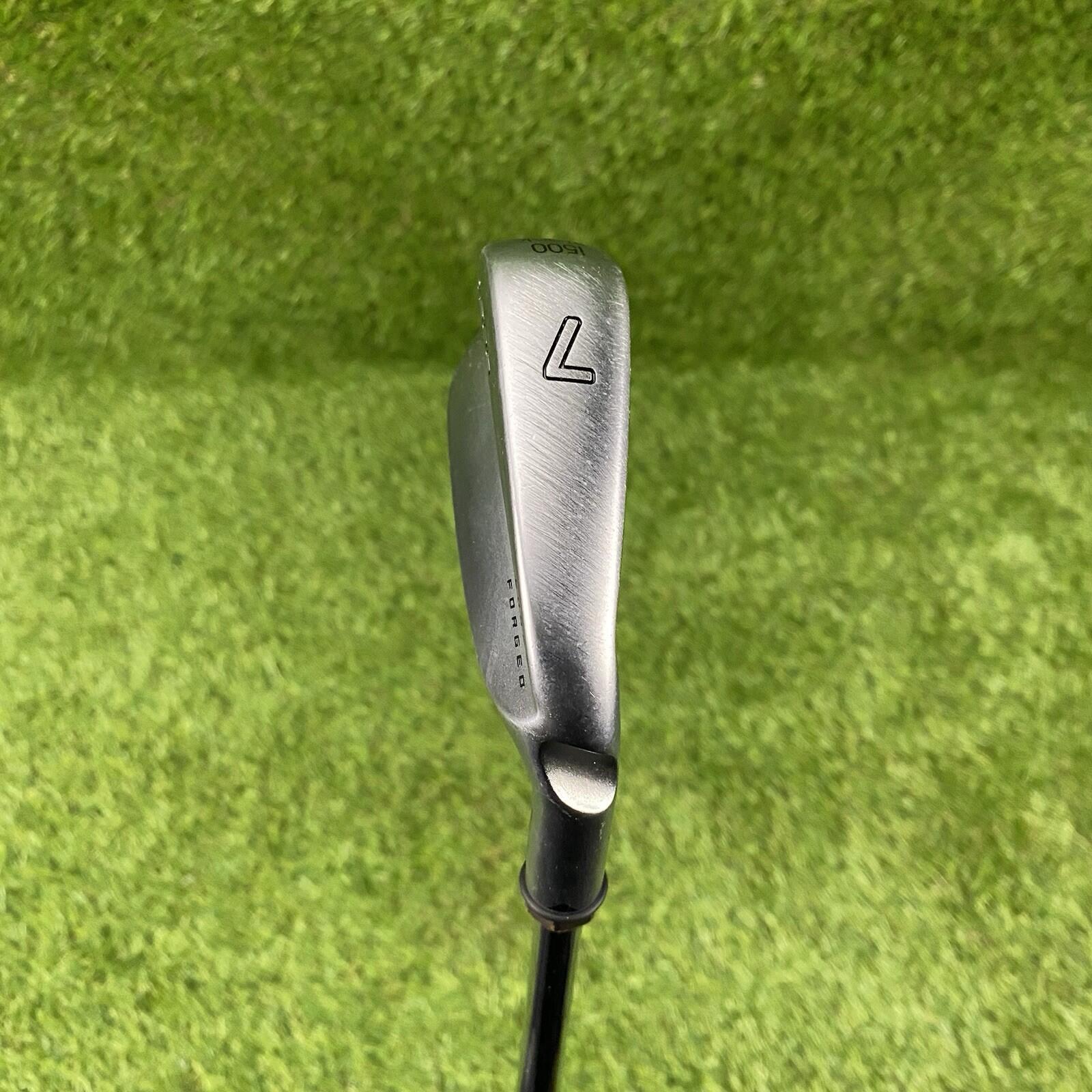 Ping i500 Forged 7 Iron Black Dot Demo ⛳️ Dynamic Gold 105 R300 Steel Shaft RH