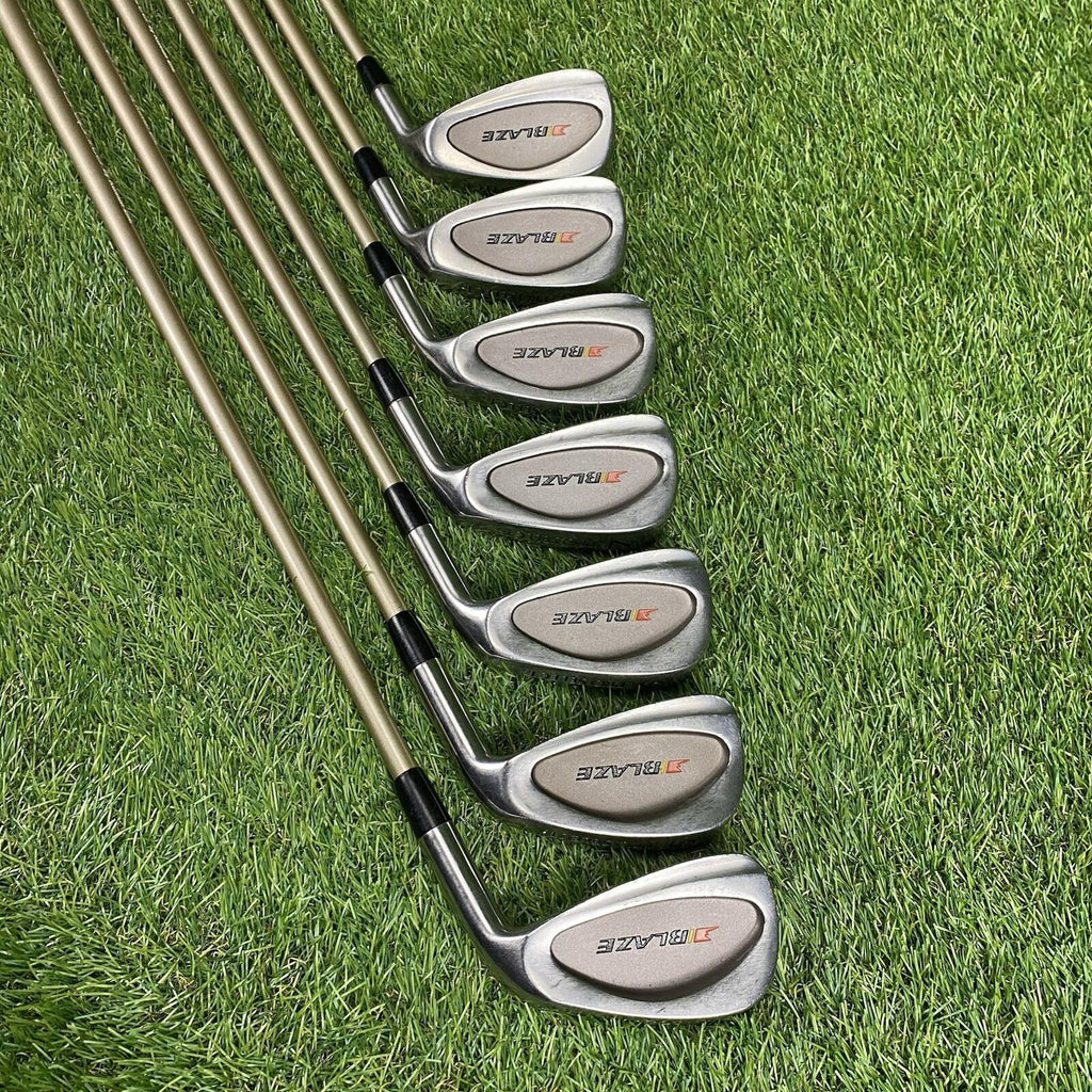 Pro Select Blaze Iron Set 4-PW ⛳️ HF8 Hot Fused Kunnan Graphite Shafts RH