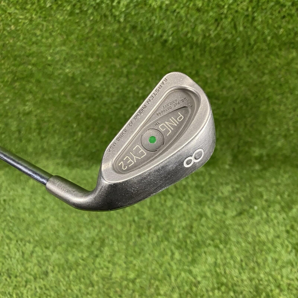 Ping Eye 2 Singe 8 Iron Green Dot 2° Upright ⛳️ Steel Shaft RH