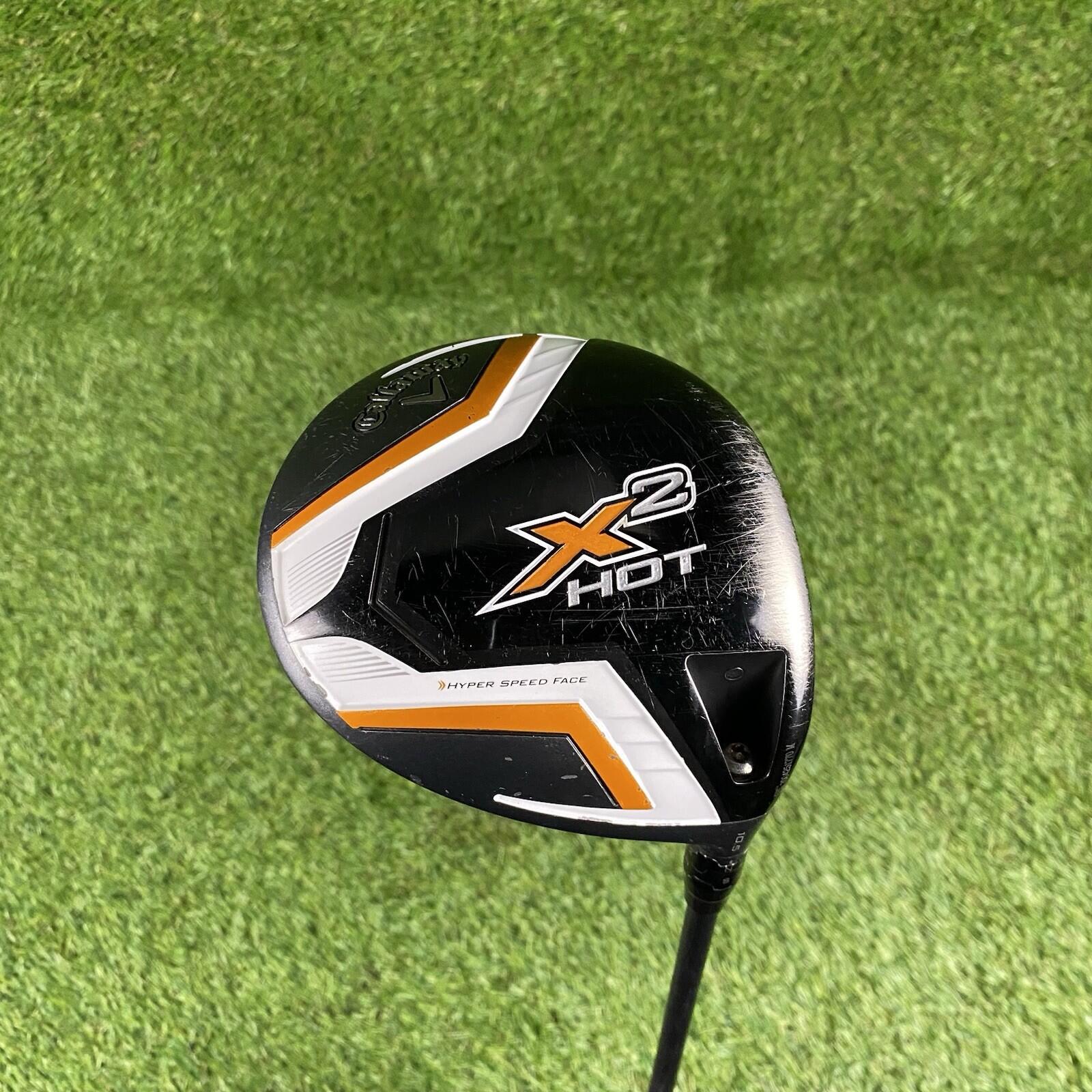 Callaway X2 HOT 10.5° Driver ⛳️ Aldila Tour ATX55-Senior Flex Graphite Shaft RH