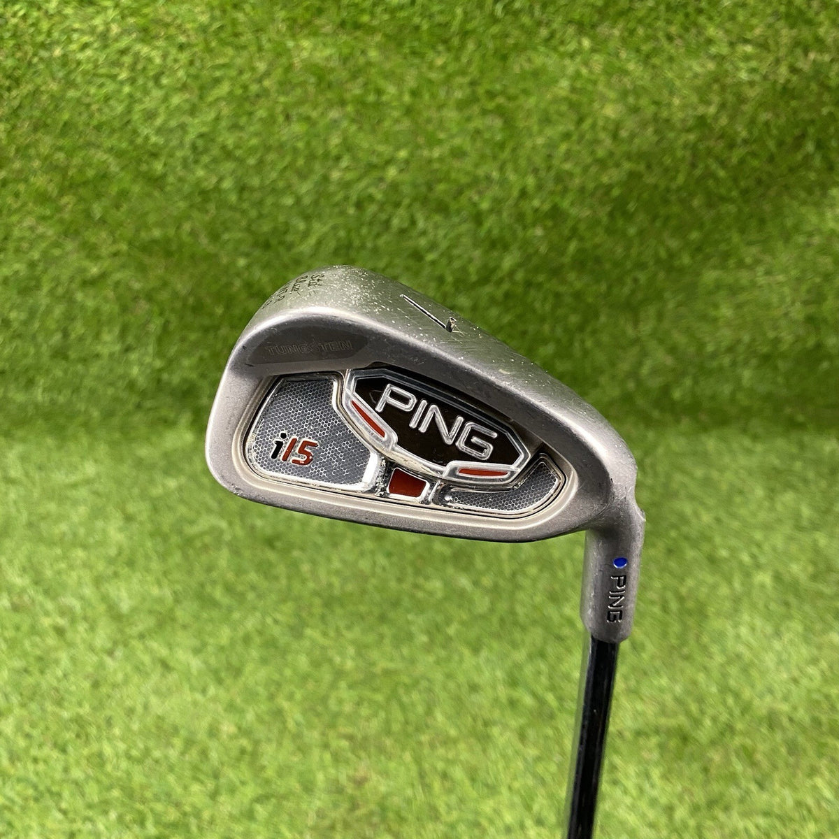 Ping i15 Blue Dot 7 Iron Demo 1° Upright ⛳️ Ping AWT Regular Flex Steel Shaft RH