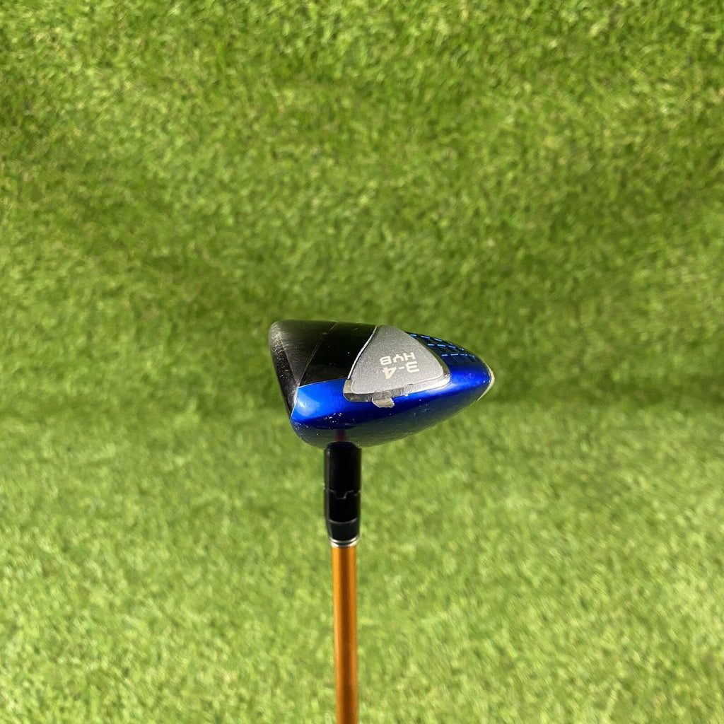 Cobra AMP Cell SmartPad 3-4 Hybrid Blue/Silver ⛳️ Aldila NVS 85-Stiff Shaft RH