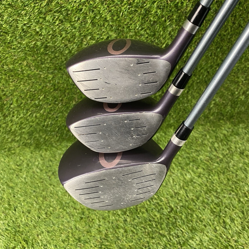 Wilson Hope LX Fairway Wood Set ⛳️ Pink Ribbon Cancer Awareness Women Graphite