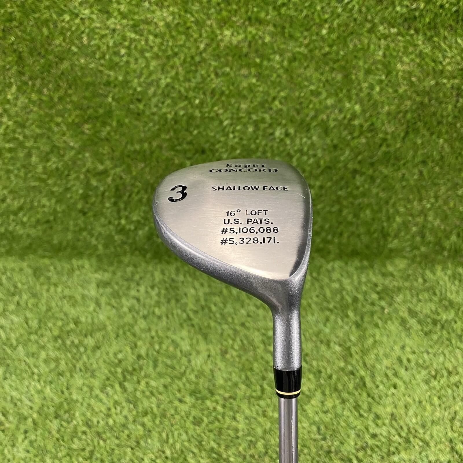 Super Concord Shallow Face 3 Wood 16° ⛳️ Aldila Adams Blue 55g Lite Flex RH