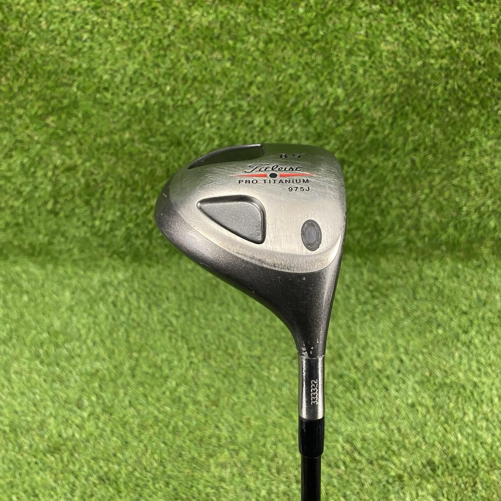 Titleist Pro Titanium 975J 8.5° Driver ⛳️ Fujikura Speeder 661 Stiff Flex RH