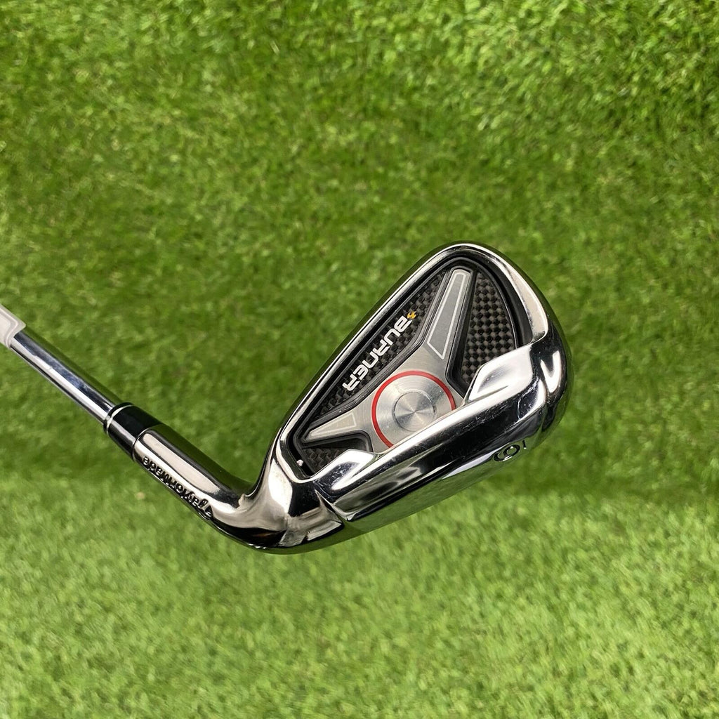 TaylorMade Burner Gloss Black Single 6 Iron ⛳️ SuperFast 85 Stiff Flex Steel RH