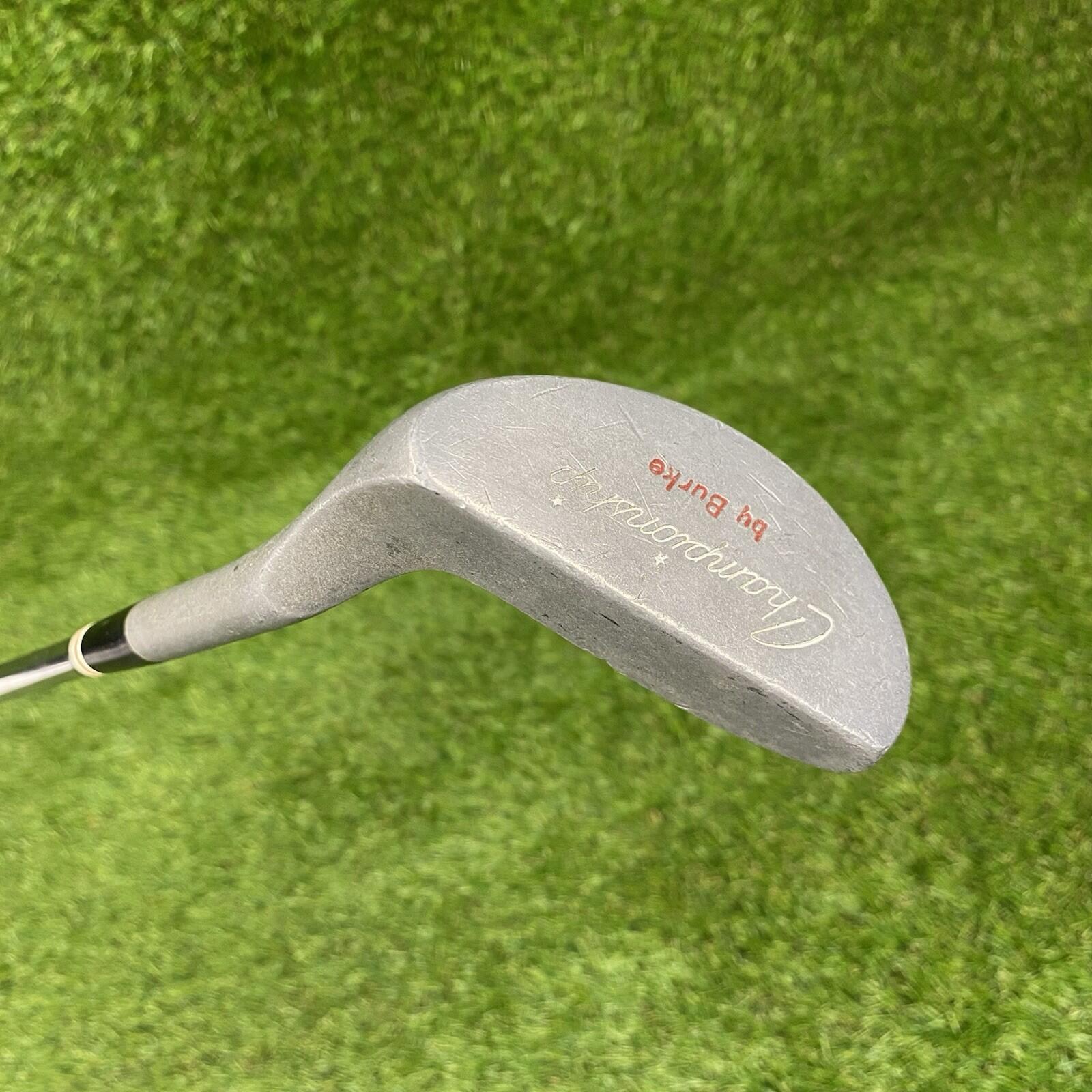 Burke Championship Mallet Putter ⛳️ RH Steel ~35.5" Good Vintage Club