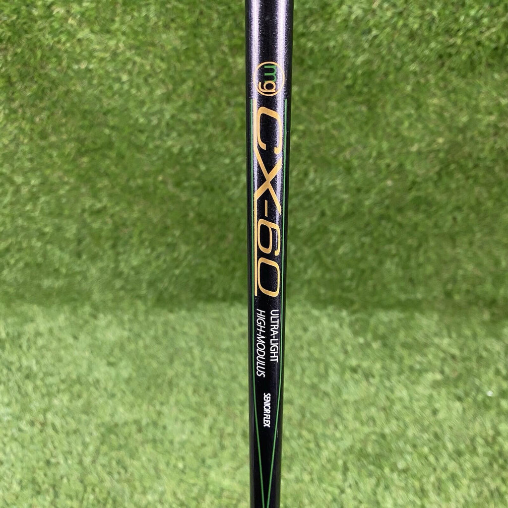 Left Handed MG Golf Black Steel Fairway 7 Wood 24° ⛳️ CX-60 Senior Flex Graphite