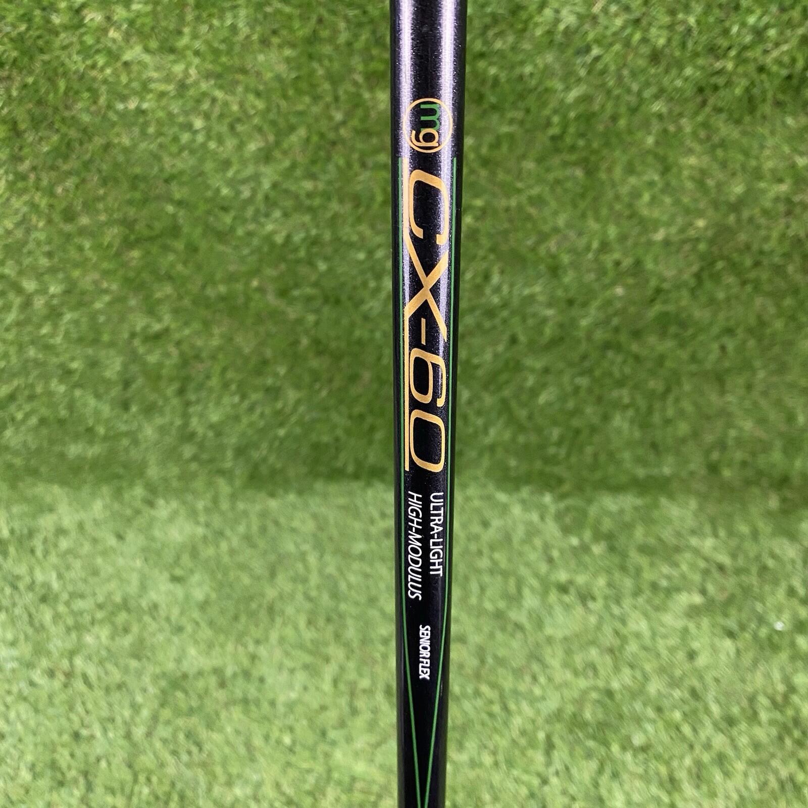 Left Handed MG Golf Black Steel Fairway 7 Wood 24° ⛳️ CX-60 Senior Flex Graphite