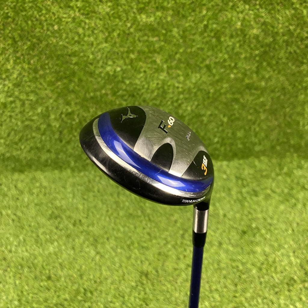 Mizuno F-60 Fairway 3+ Wood 13.5° ⛳️ EXSAR FS3 75g Stiff Flex Graphite Shaft RH