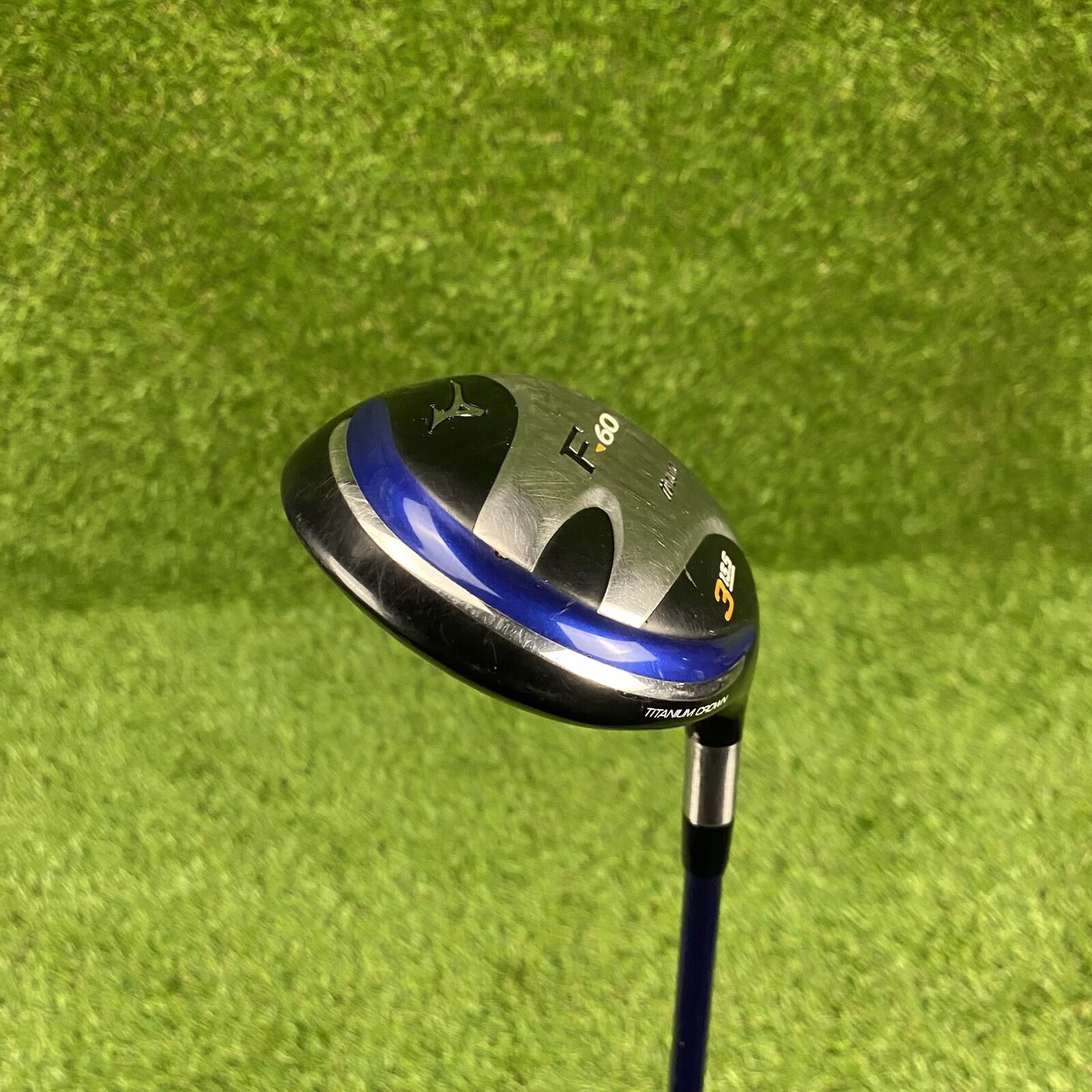 Mizuno F-60 Fairway 3+ Wood 13.5° ⛳️ EXSAR FS3 75g Stiff Flex Graphite Shaft RH