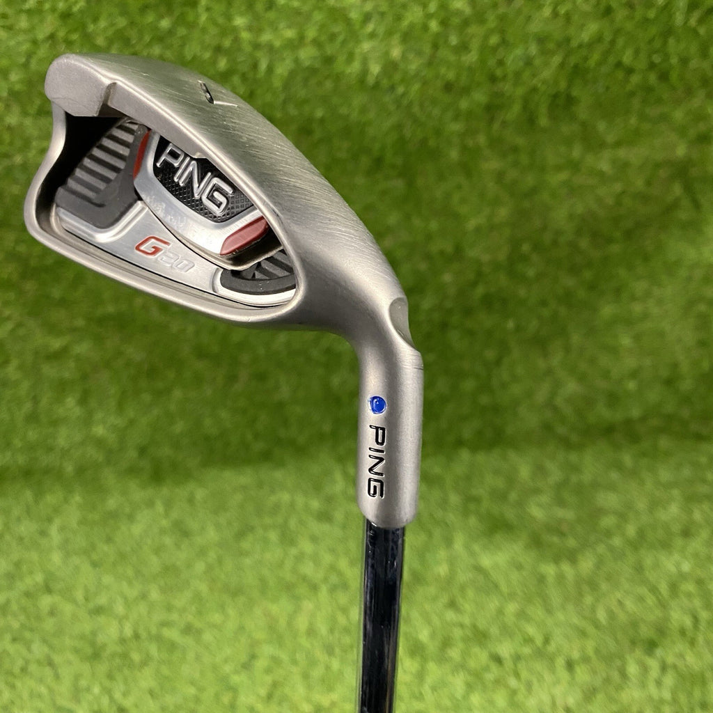 PING G20 Single 7 Iron Blue Dot 1° Upright ⛳️ Ping CFS Steel Shaft Stiff Flex RH