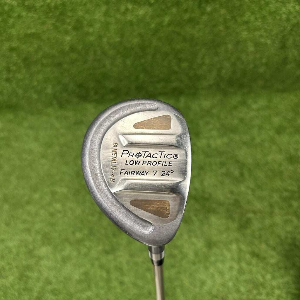 Pro Tactic Low Profile Fairway 7 wood 24° ⛳️ Pro Control Graphite Series RH