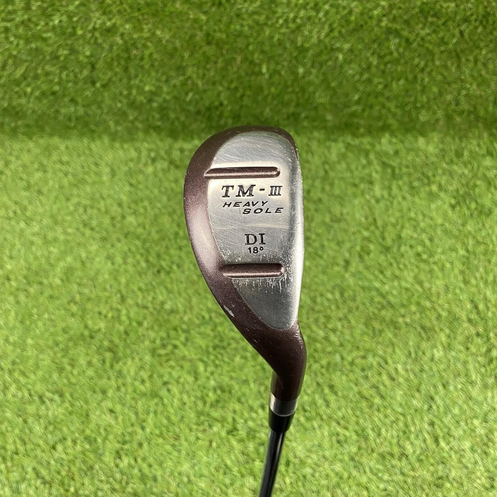TM-III HEAVY SOLE 18° DI Driving Hybrid Iron ⛳️ Steel Shaft RH