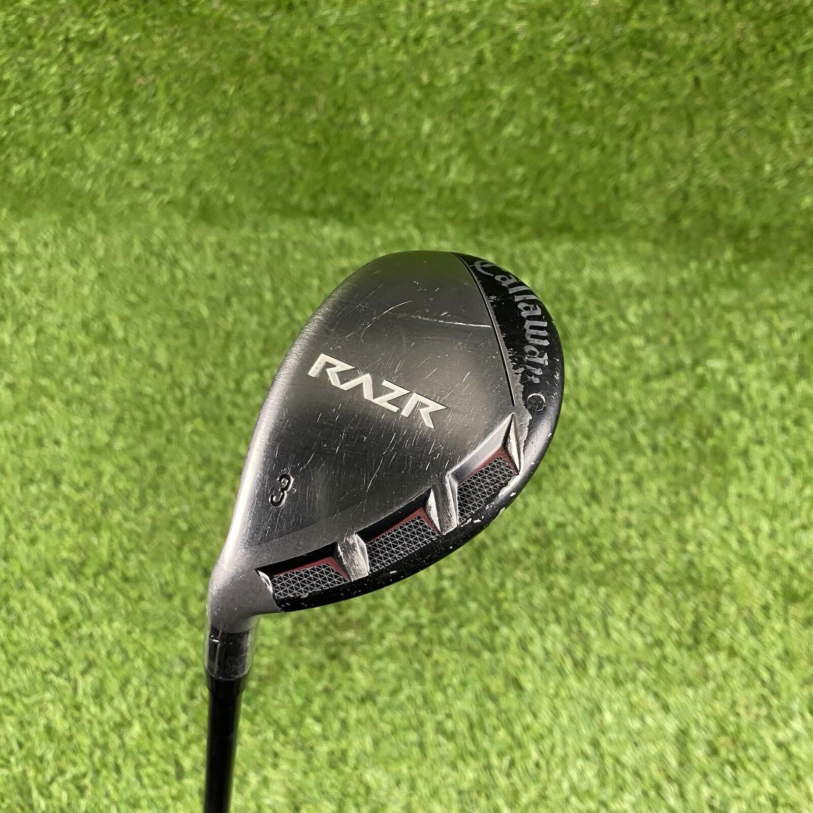 Left Handed Callaway RAZR 3 Hybrid⛳️ Callaway H60G Stiff Flex Graphite Shaft LH