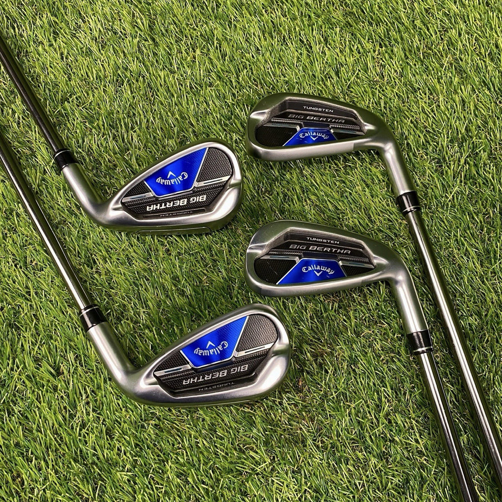 Callaway Big Bertha B21 Iron Set 7-Gw ⛳️ RCH 65 Regular Flex Graphite Shafts RH