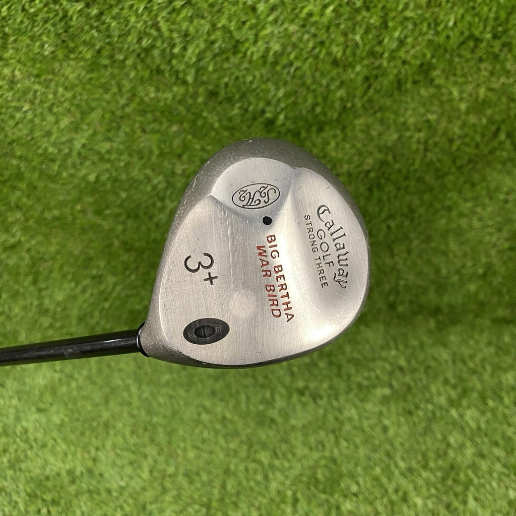Callaway Strong Three Big Bertha War Bird Fairway 3+ Wood ⛳️ RCH 96 Firm RH