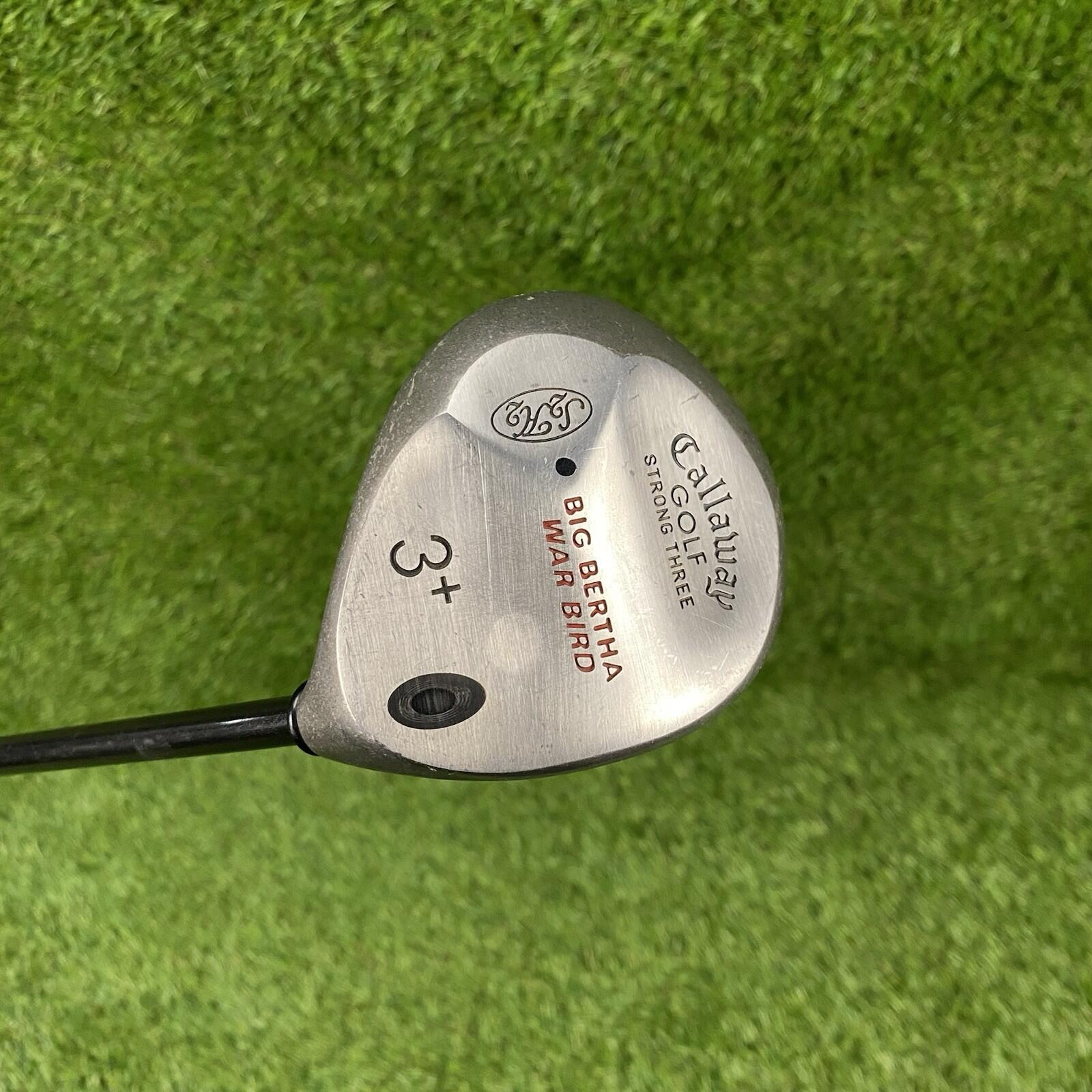 Callaway Strong Three Big Bertha War Bird Fairway 3+ Wood ⛳️ RCH 96 Firm RH