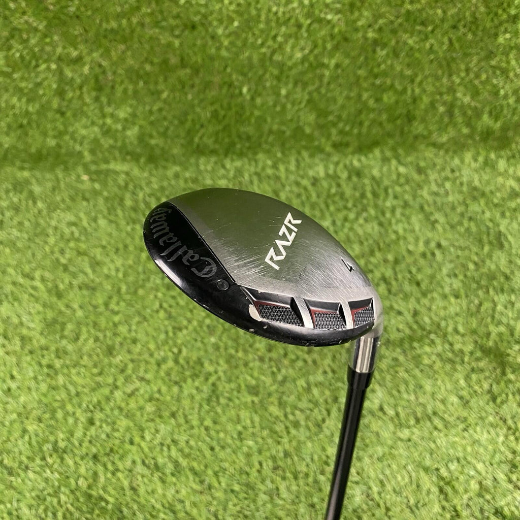 Callaway RAZR 4 Hybrid 24° ⛳️ Mid Torque / H60G Stiff Flex Graphite Shaft RH