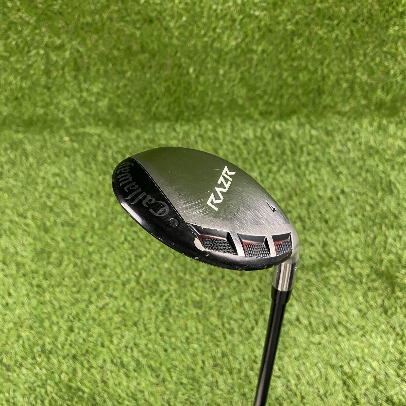 Callaway RAZR 4 Hybrid 24° ⛳️ Mid Torque / H60G Stiff Flex Graphite Shaft RH