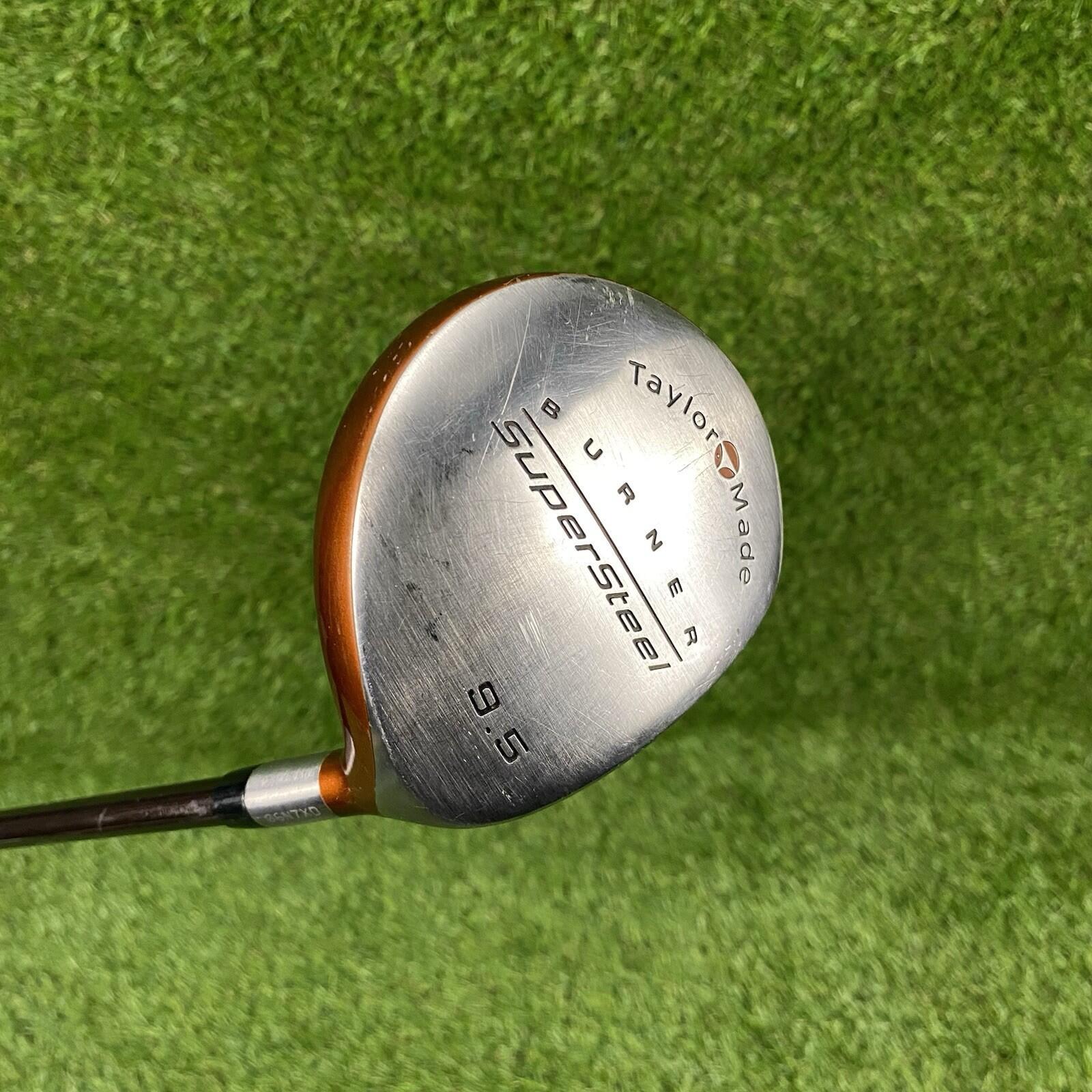 Taylormade Burner SuperSteel Driver 9.5° ⛳️ Bubble Stiff-90 Graphite Shaft RH