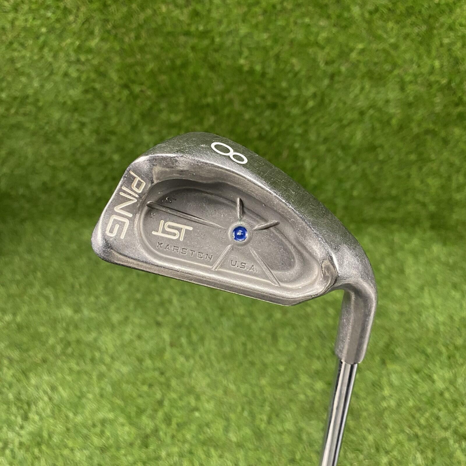 PING Karsten IST 8 Iron 🔵 Blue Dot ⛳️ Ping Cushin Z-Z65 Stiff-Flex Steel Shaft
