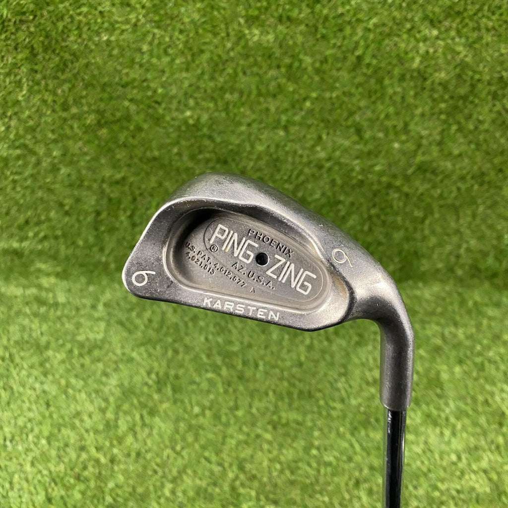 Ping Zing Karsten Black Dot Singe 6 Iron ⛳️ Ping KT-M Stiff Flex Steel Shaft RH