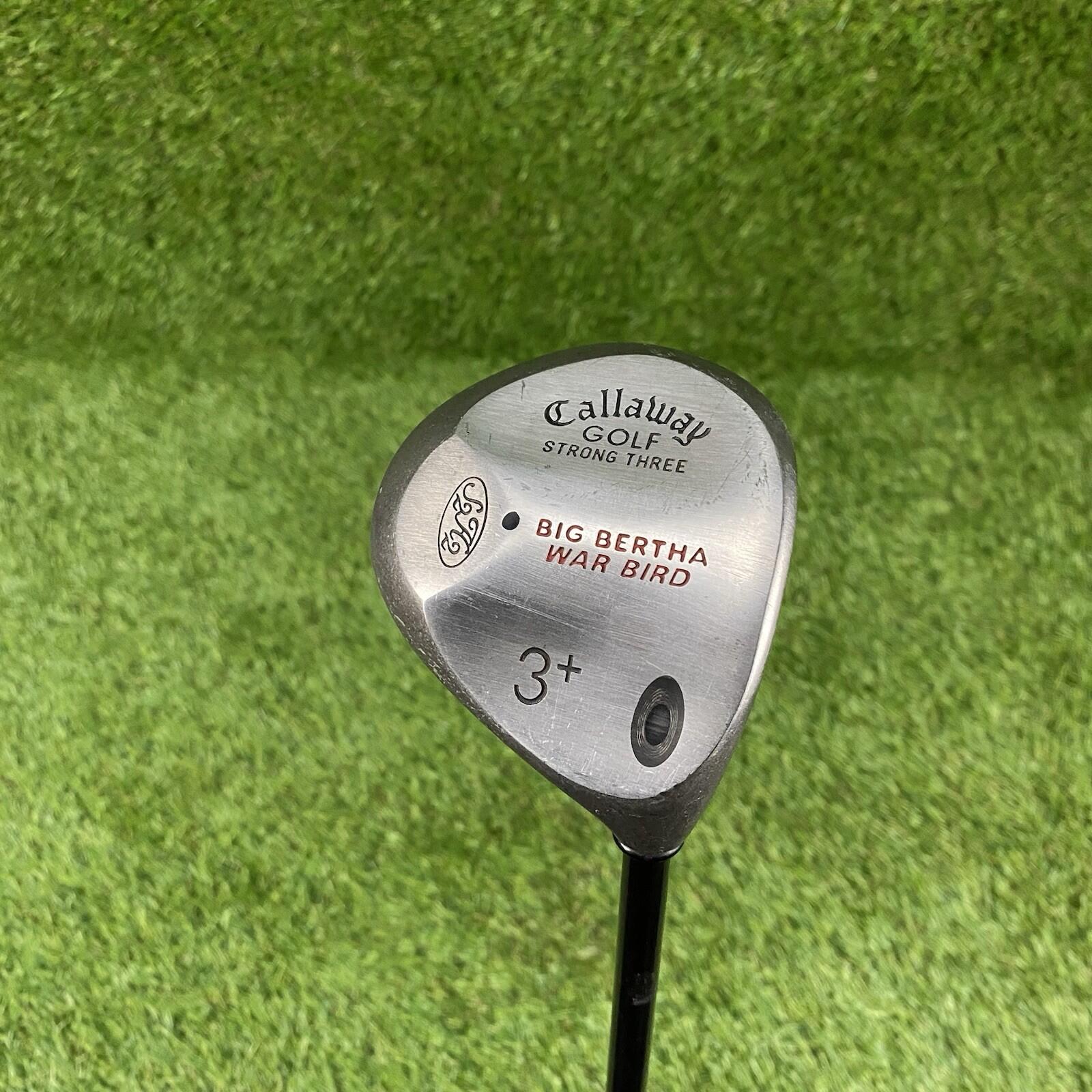Callaway Strong Three Big Bertha War Bird Fairway 3+ Wood ⛳️ RCH 96 Firm RH