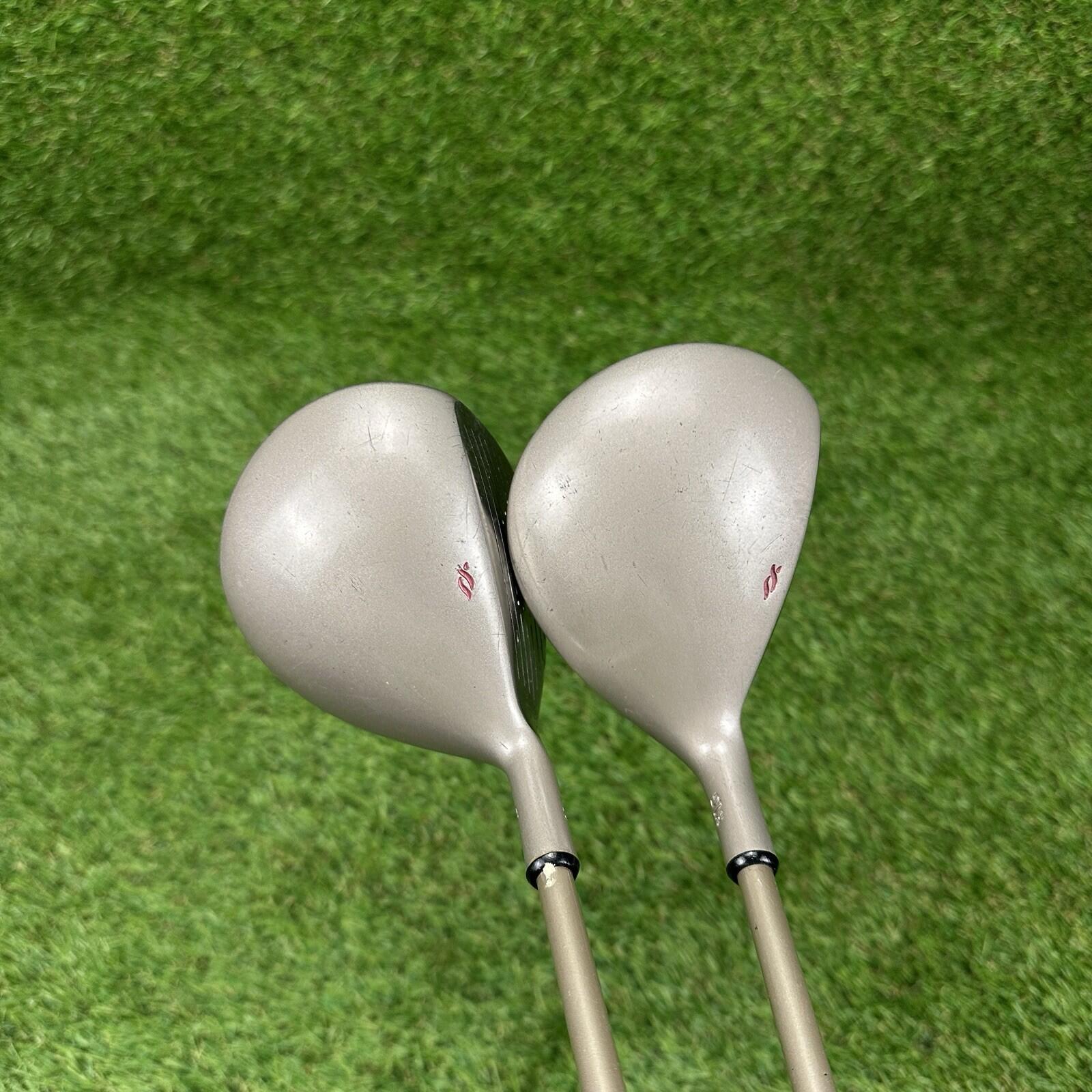 Nancy Lopez Albany 250 st Hyper-Steel 3 Wood 17° & 5 Wood 21° ⛳️ Ladies LH