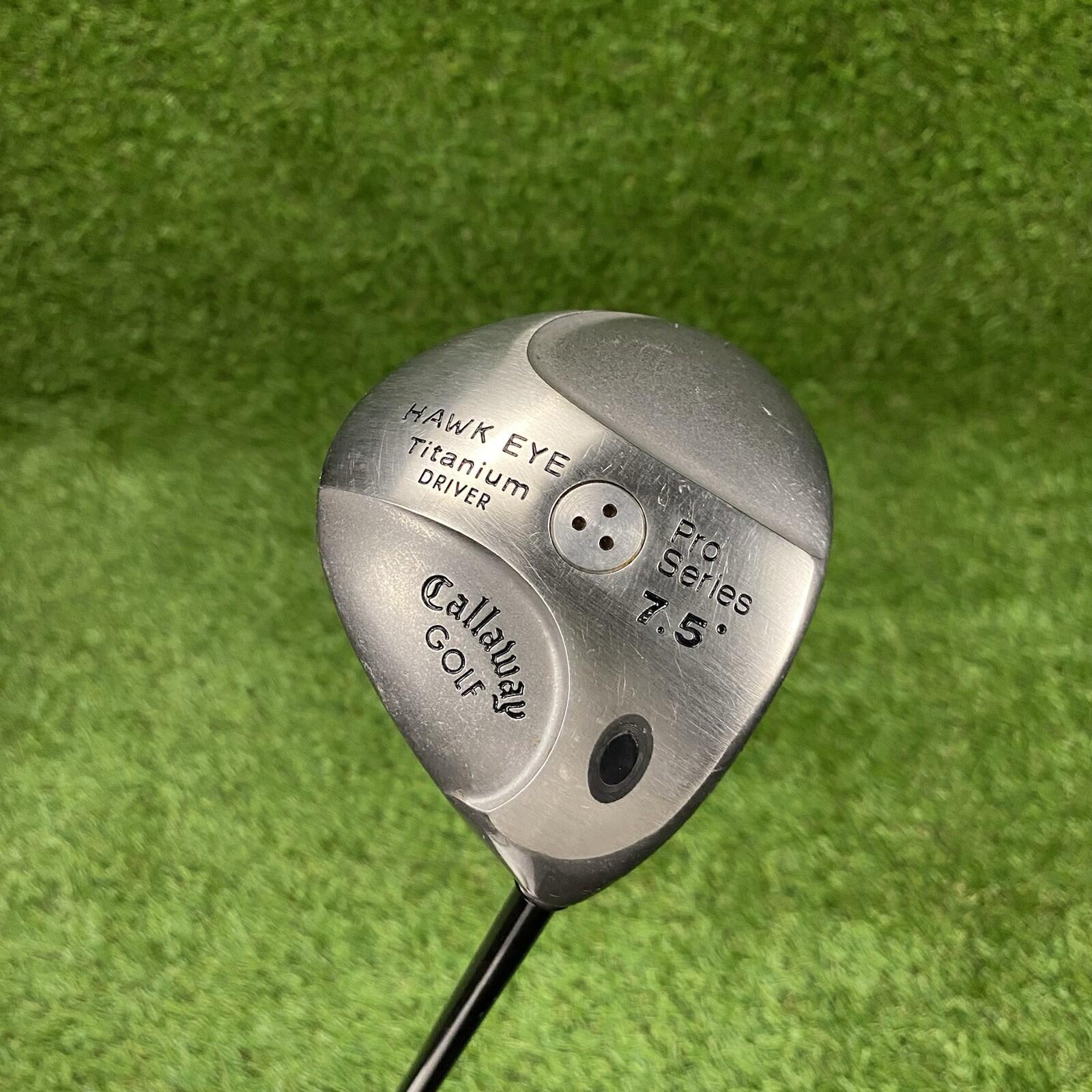 Callaway Hawk Eye Pro Series 7.5° Titanium Driver ⛳️ Regular Flex RH 45”