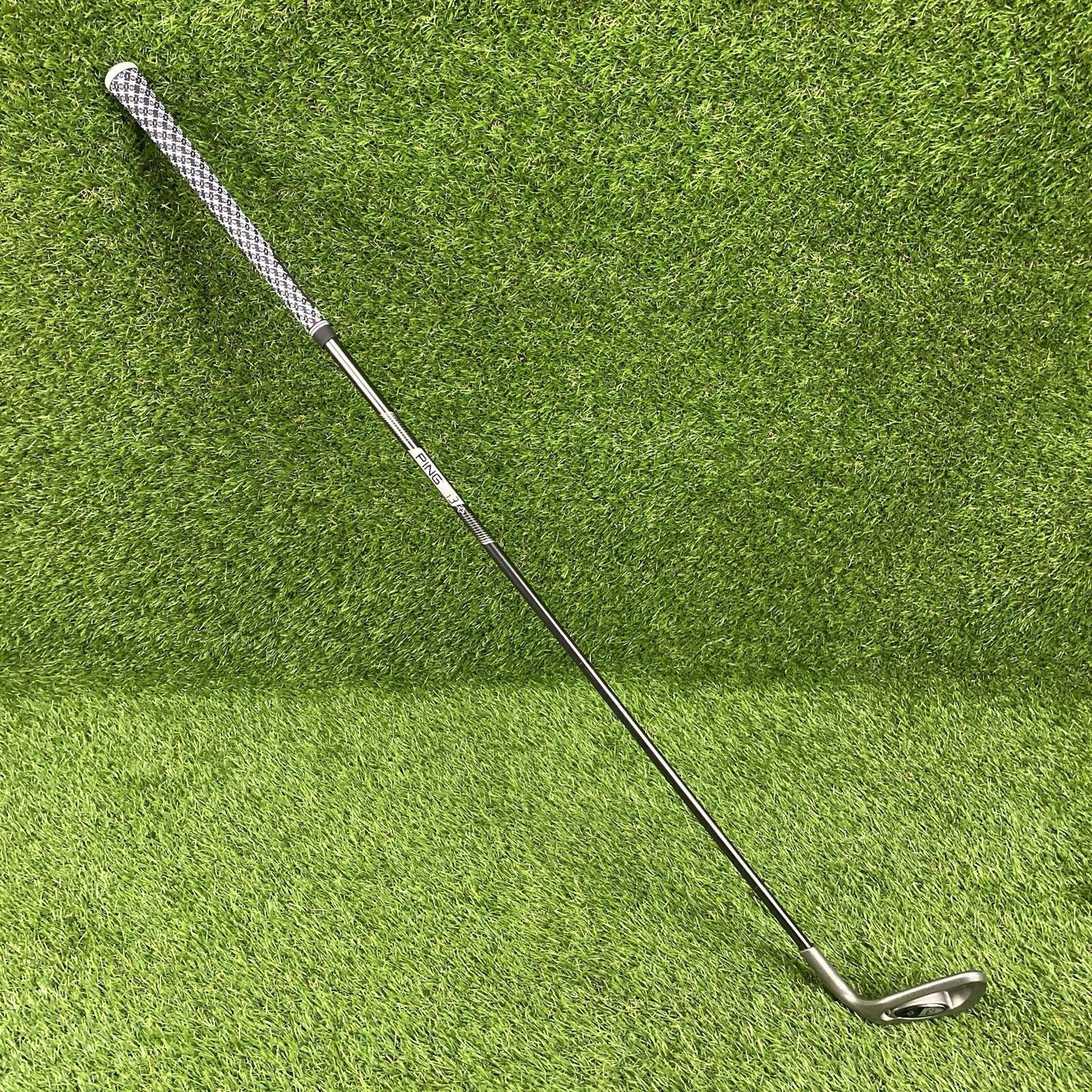 Ping i3 Plus Lob Wedge L Orange Dot 2° Flat ⛳️ Ping i3+ A Flex Graphite Shaft RH