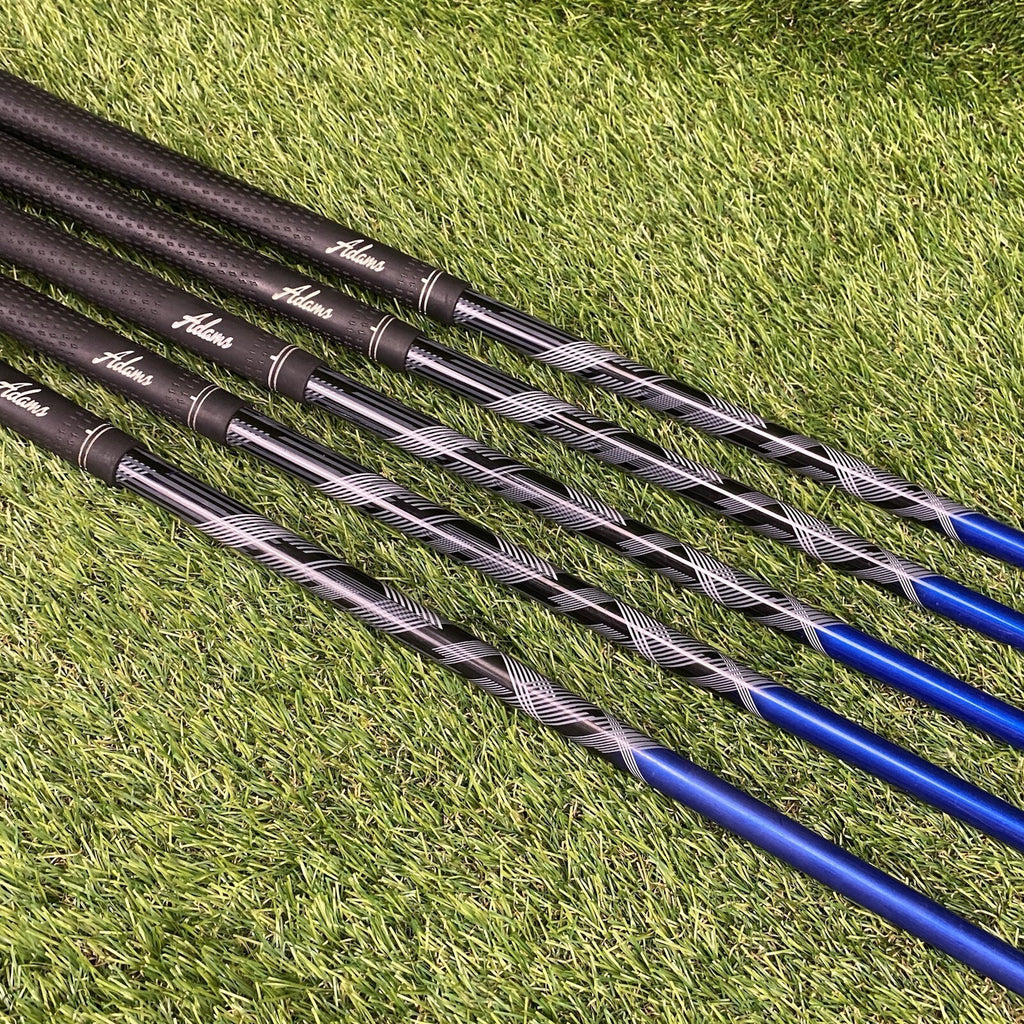 Adams Tight Lies Irons / Hybrid Set 6-PW ⛳️ Stiff Flex 65g Graphite Shafts RH