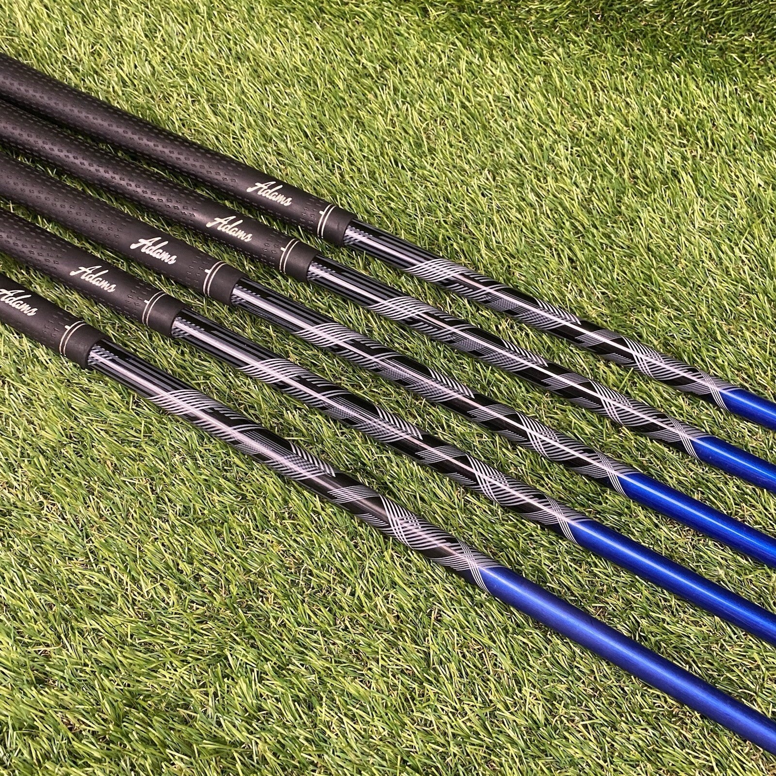 Adams Tight Lies Irons / Hybrid Set 6-PW ⛳️ Stiff Flex 65g Graphite Shafts RH