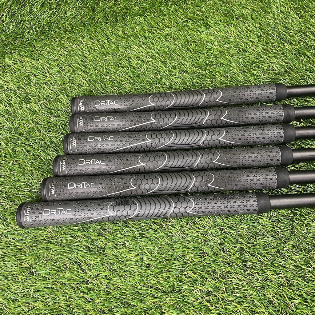PXG 0311 P GEN6 Black Label Elite Forged Iron Set 6-Gw ⛳️ SteelFiber Black i95 S