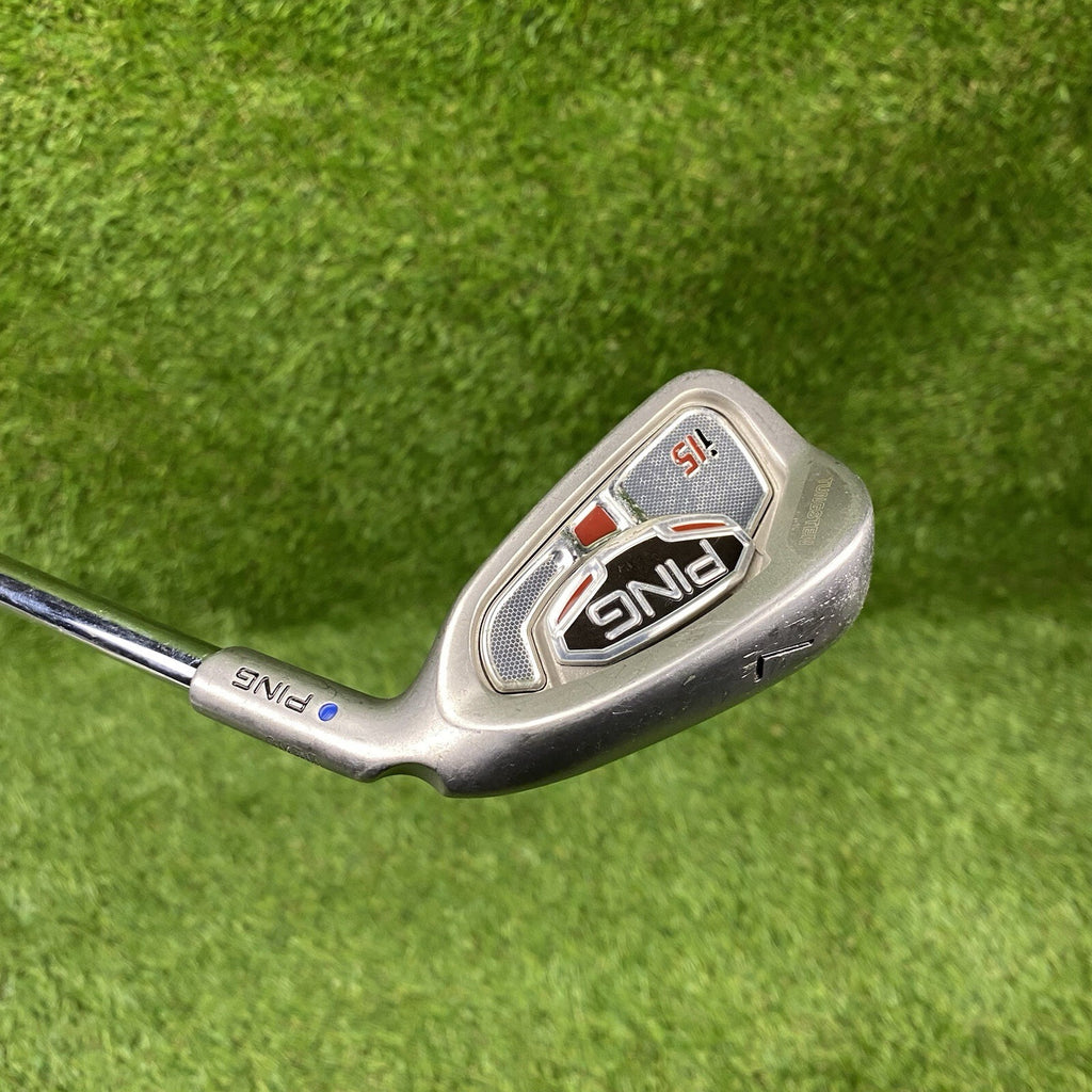 Ping i15 Blue Dot 7 Iron Demo 1° Upright ⛳️ Ping AWT Regular Flex Steel Shaft RH